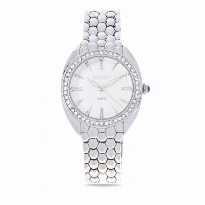 Valentino 20121972 WHITE - SILVER FASHION METAL - ALLOY Watch For Women
