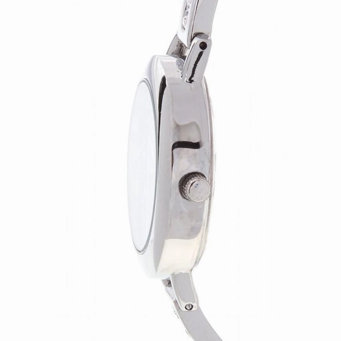 Valentino 20121982-BLACK SILVER FASHION METAL ALLOY STRAP Watch for Women