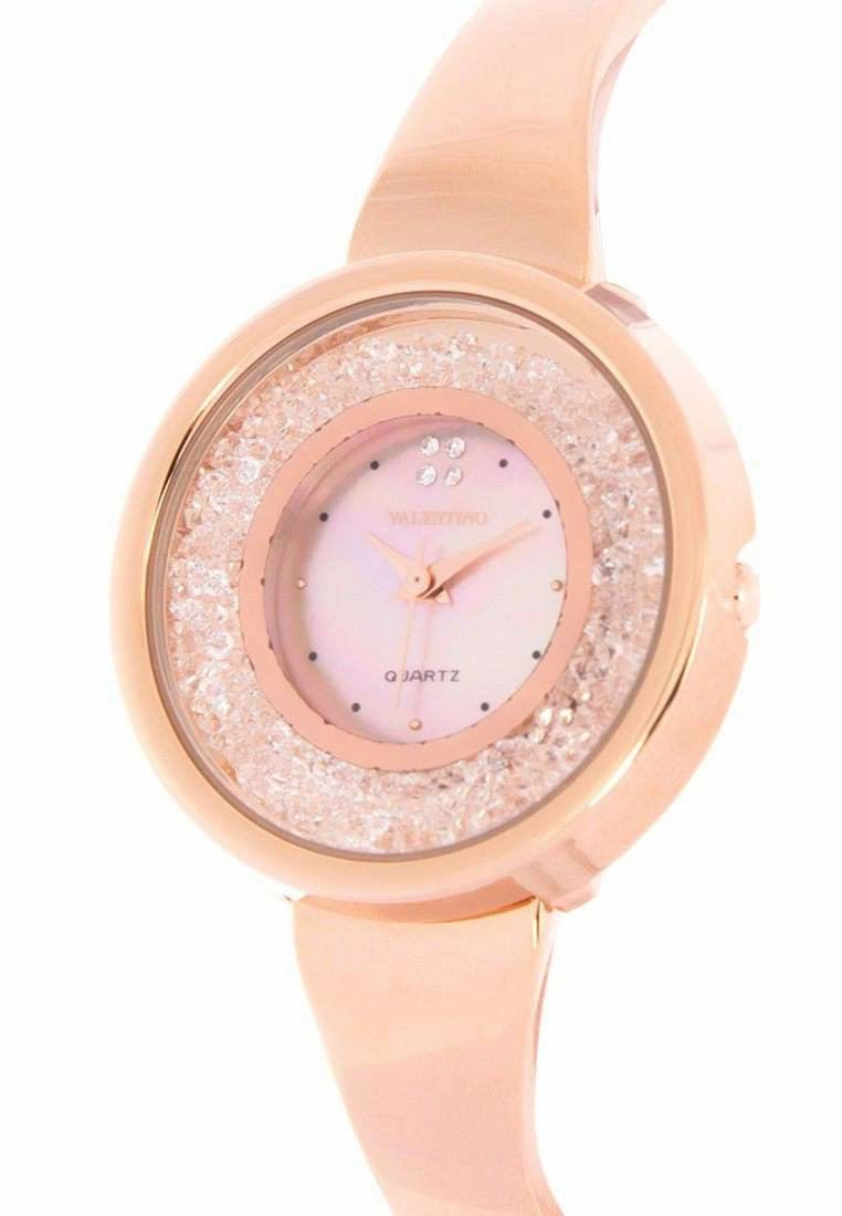 Valentino 20122149-ROSE ROSE DIAL Rose Gold Fashion Metal Band Watch for Women