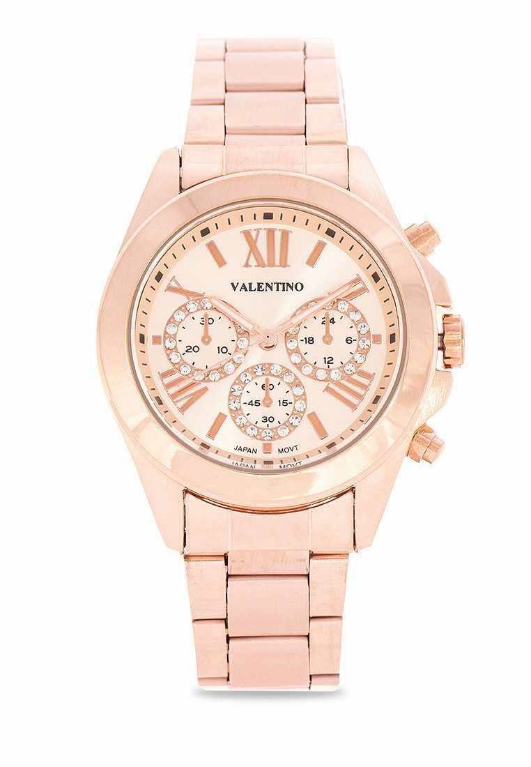 Valentino 20122222-ROSE DIAL Gold Watch for Women