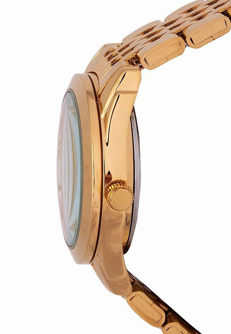 Valentino 20122320-GOLD WHT DIAL Gold Watch for Women