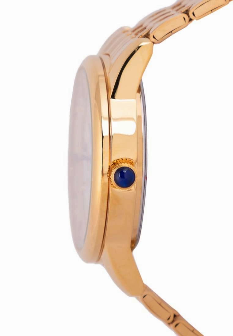Valentino 20122321-WHITE DIAL Gold Stainless Steel Watch for Women