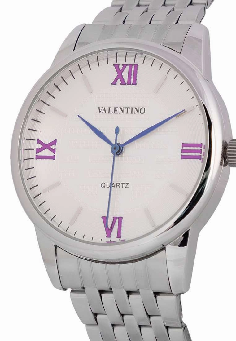 Valentino 20122323-WHITE DIAL Silver Stainless Steel Watch for Women