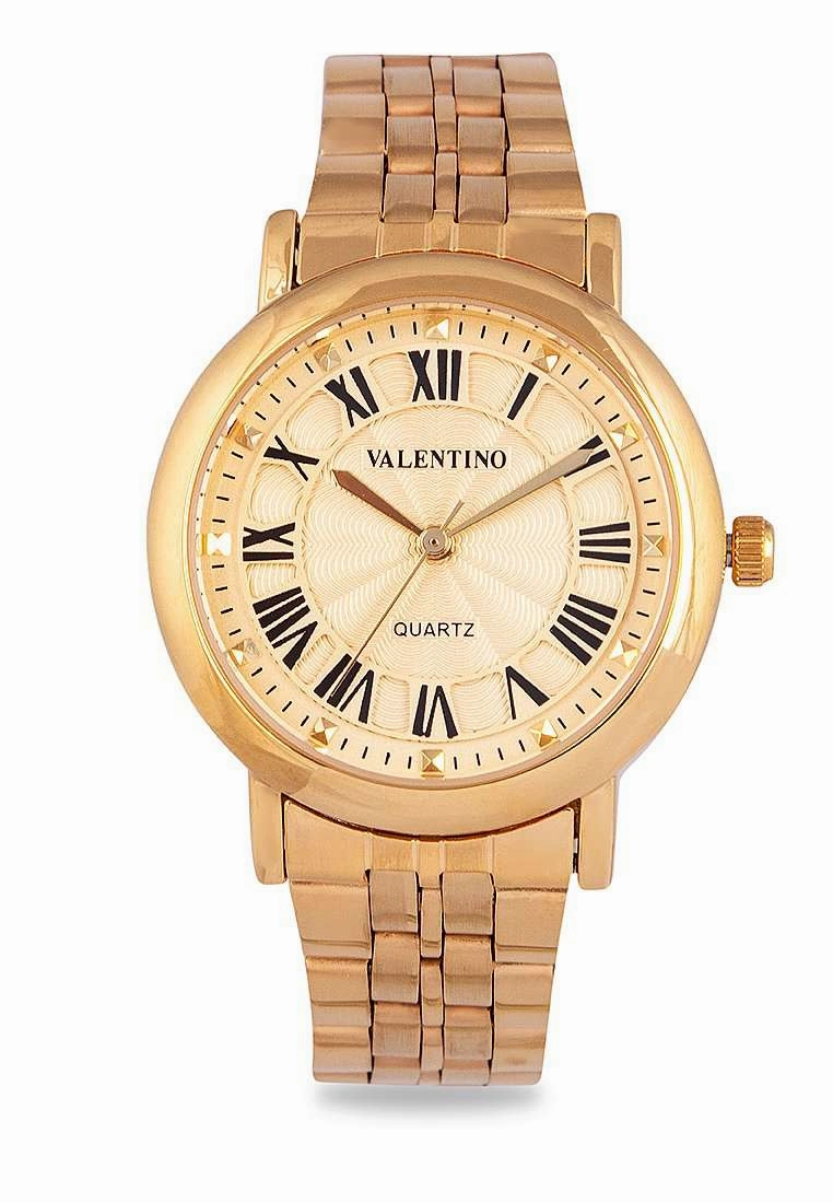 Valentino 20122325-GOLD DIAL Gold Stainless Watch for Women
