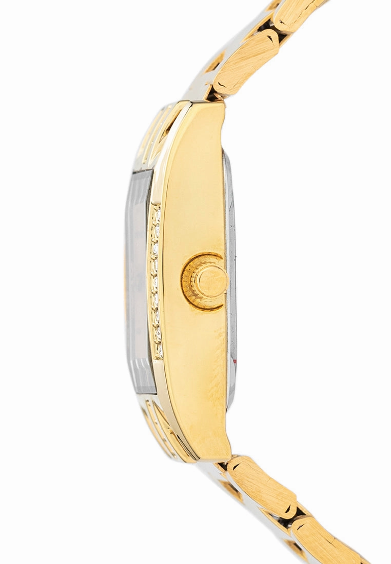 Valentino 20122382-GOLD DIAL Stainless Steel Strap Analog Watch for Women