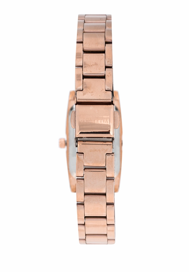 Valentino 20122383-WHITE DIAL Stainless Steel Strap Analog Watch for Women