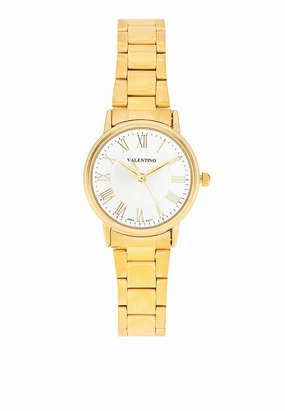 Valentino 20122387-SILVER DIAL Stainless Steel Strap Analog Watch for Women