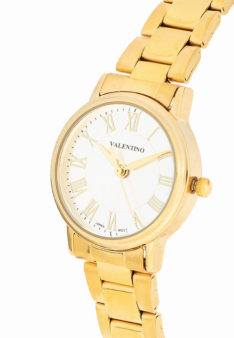 Valentino 20122387-SILVER DIAL Stainless Steel Strap Analog Watch for Women
