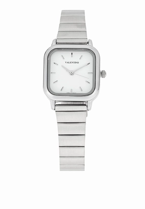 Valentino 20122391-WHITE DIAL Stainless Steel Strap Analog Watch for Women