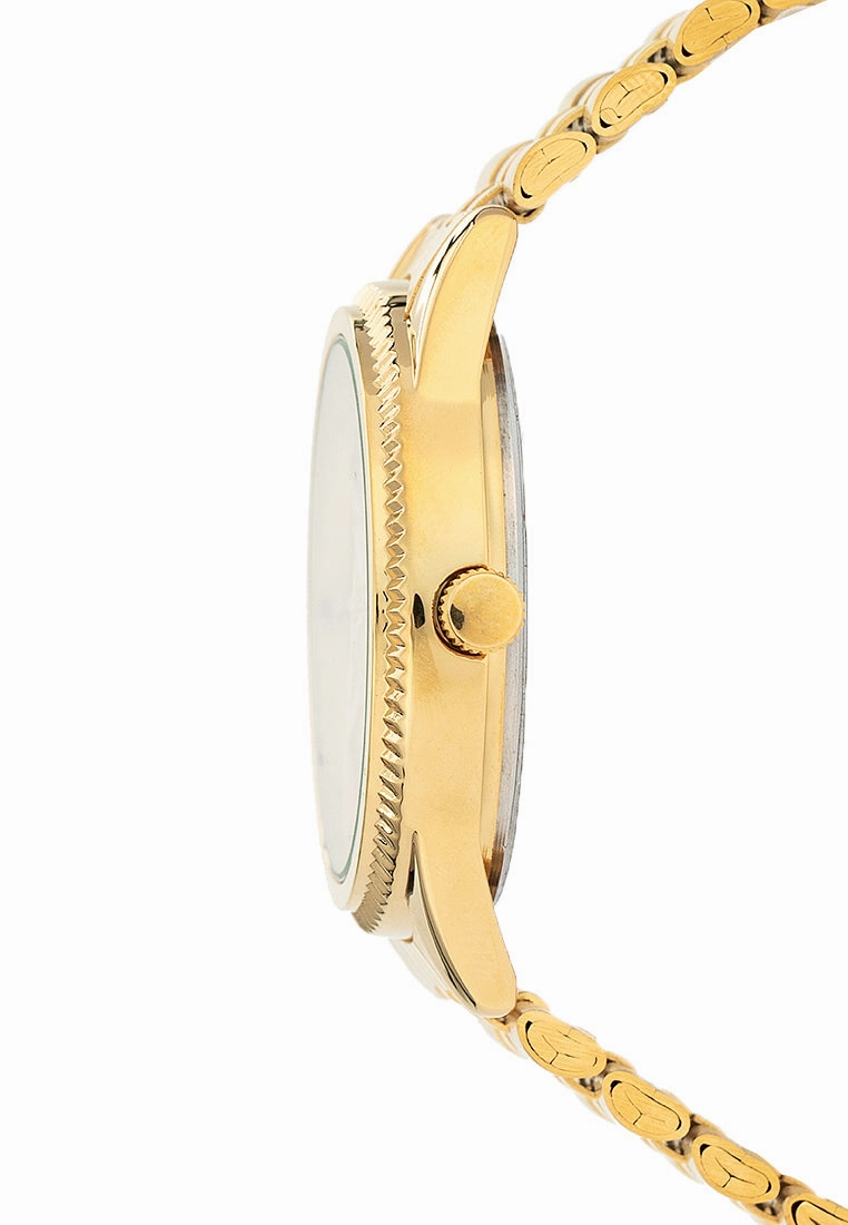 Valentino 20122392-GOLD DIAL Stainless Steel Strap Analog Watch for Men