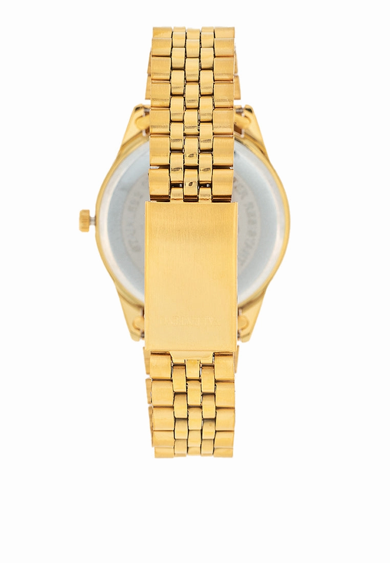 Valentino 20122392-GOLD DIAL Stainless Steel Strap Analog Watch for Men