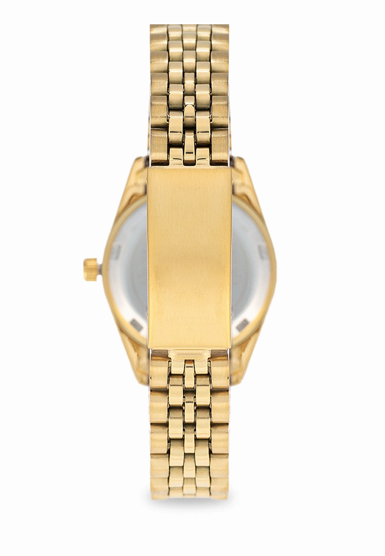 Valentino 20122403-GOLD - SILVER DIAL Stainless Steel Strap Analog Watch for Women