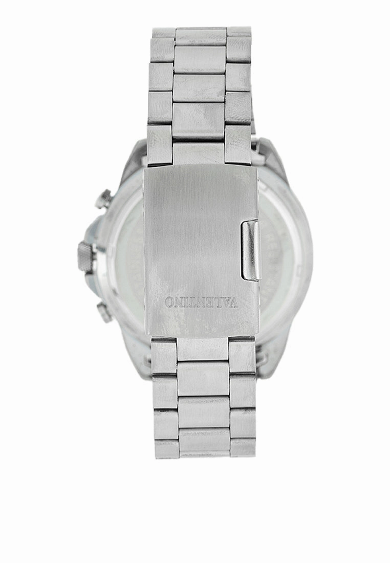 Valentino 20122419-BLUE DIAL Stainless Steel Strap Analog Watch for Men