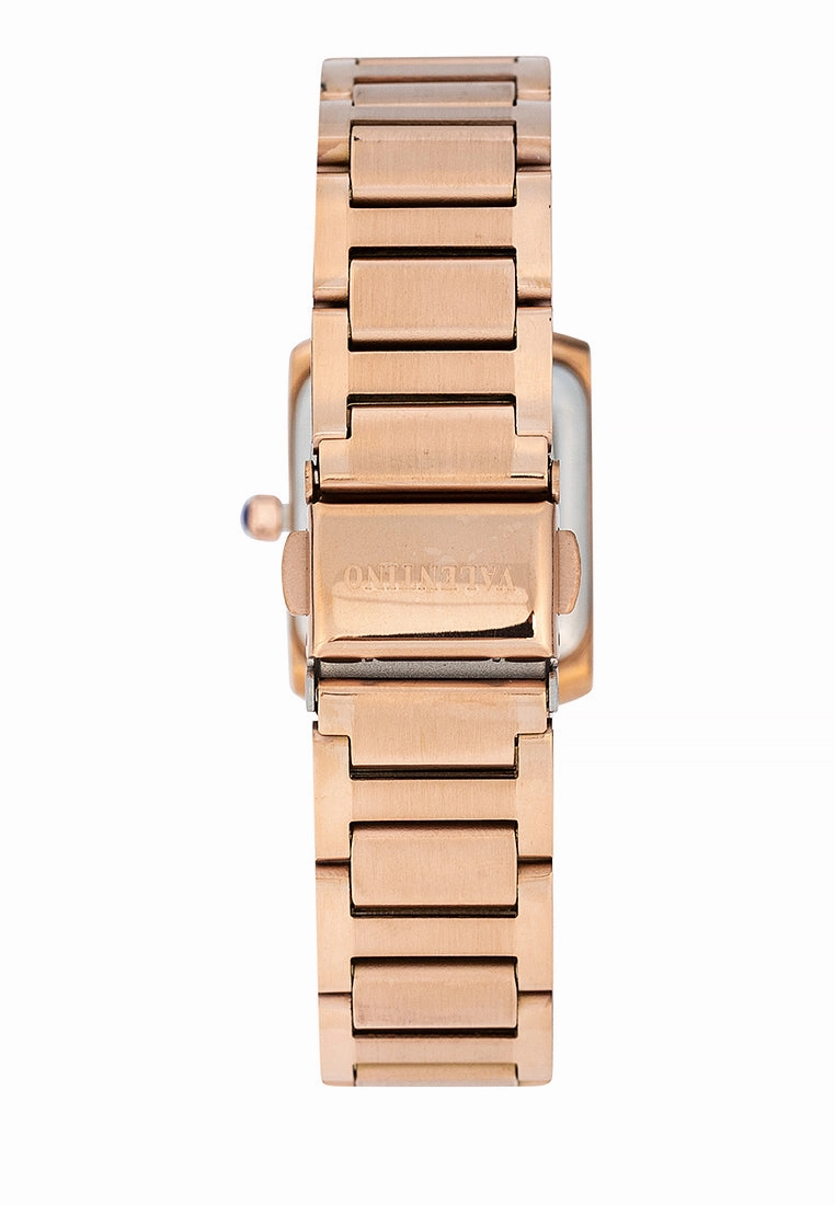 Valentino 20122421-WHITE DIAL Stainless Steel Strap Analog Watch for Women