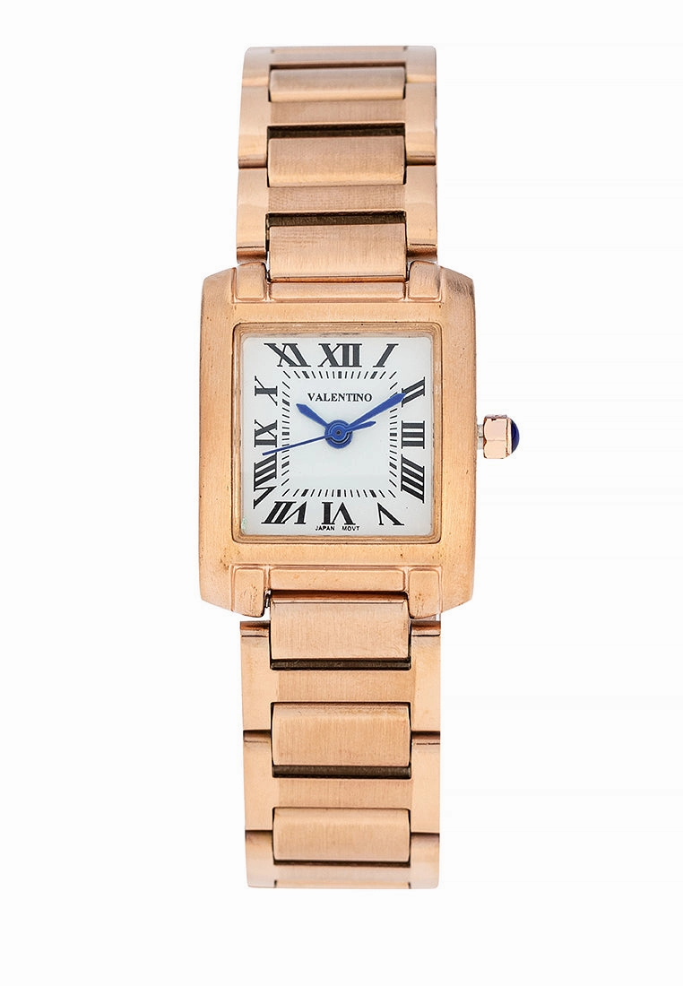 Valentino 20122421-WHITE DIAL Stainless Steel Strap Analog Watch for Women