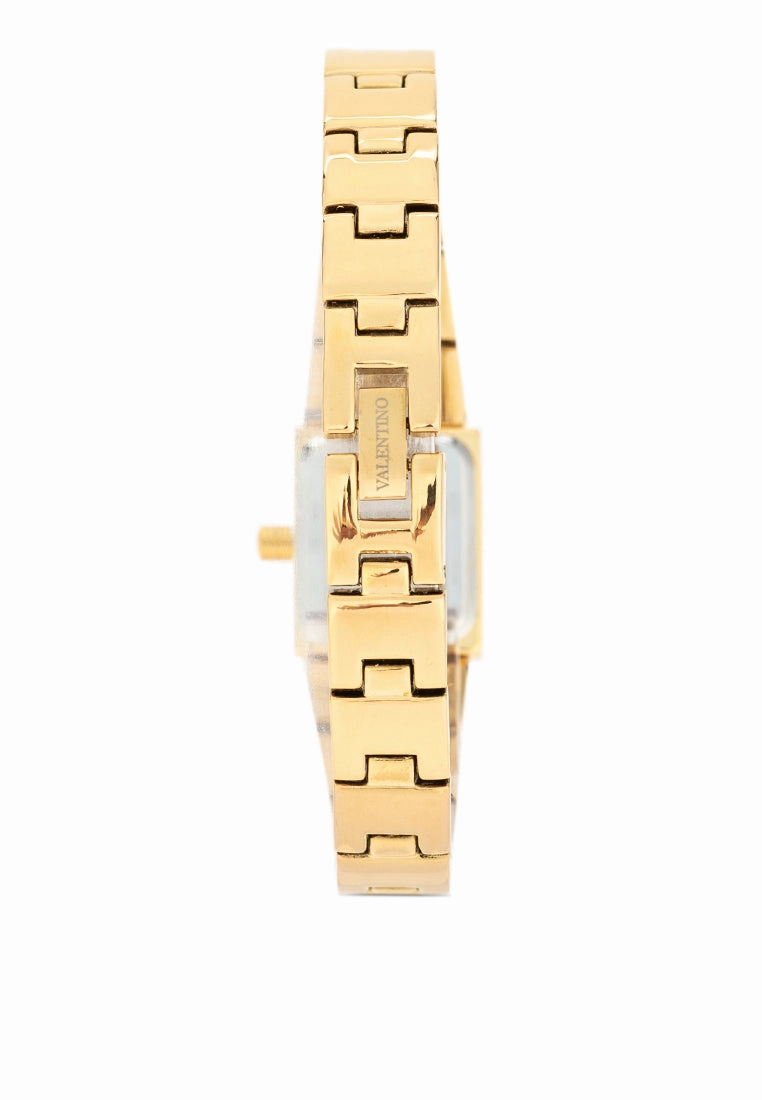 Valentino 20122450-GOLD DIAL Alloy Strap Analog Watch for Women