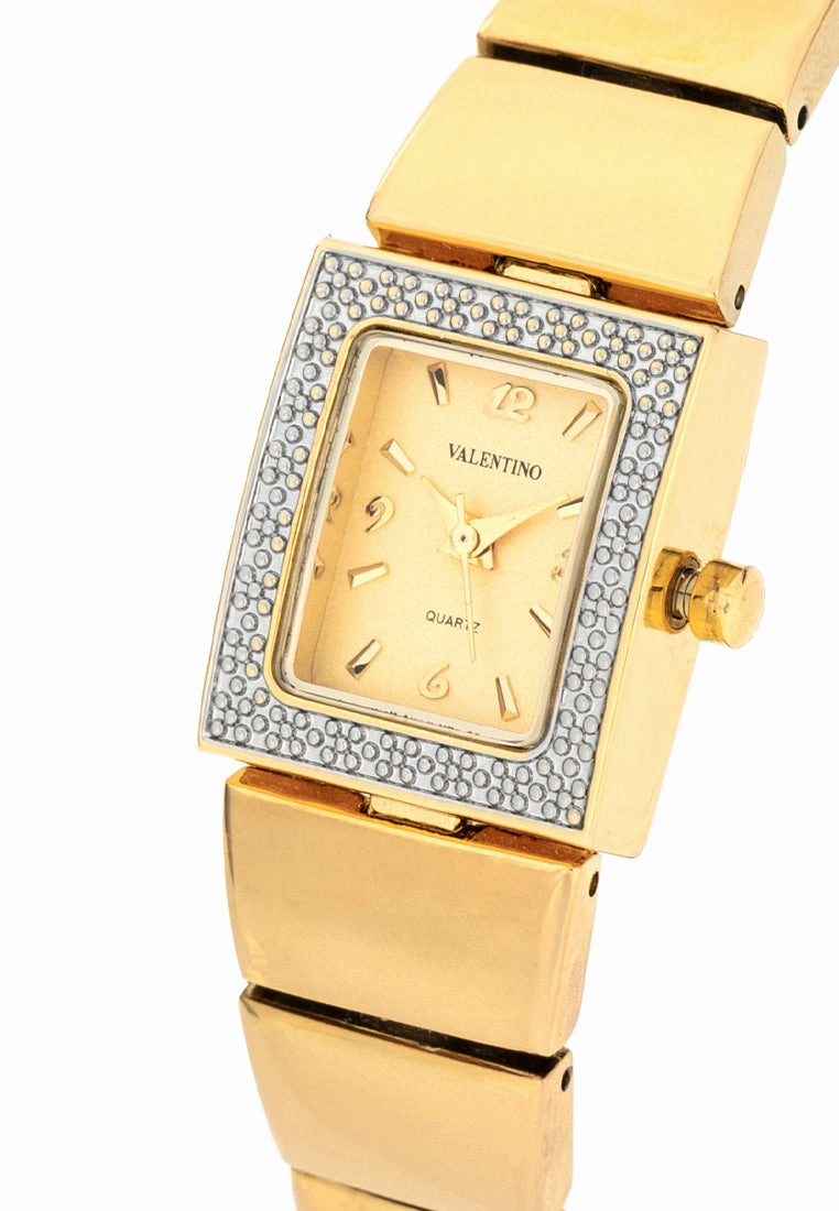 Valentino 20122450-GOLD DIAL Alloy Strap Analog Watch for Women