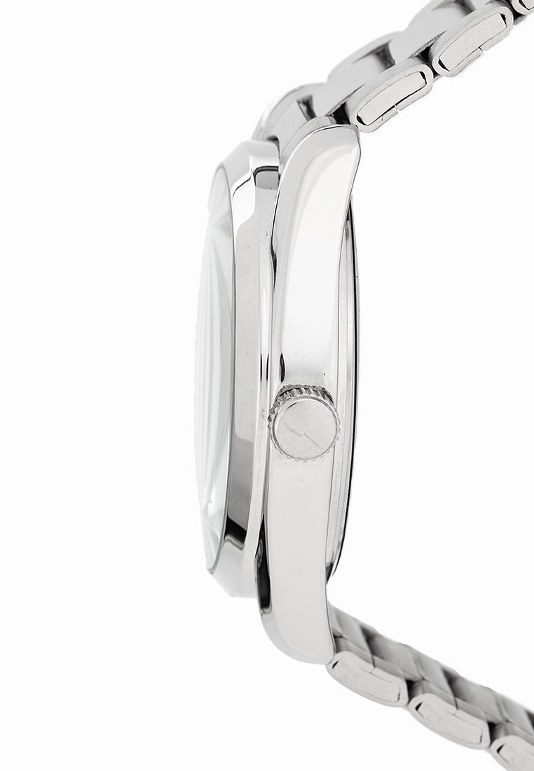 Valentino 20122458-WHITE DIAL - SIL INDEX Stainless Steel Strap Analog Watch for Men