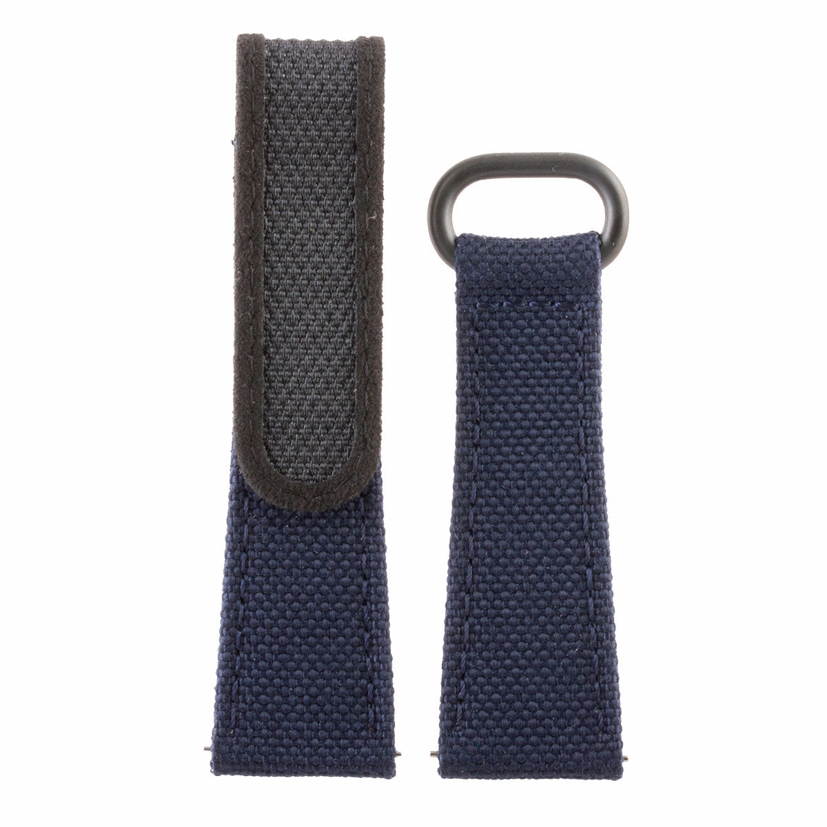 Velcro watch strap - Cordura (black, grey, blue, kaki)
