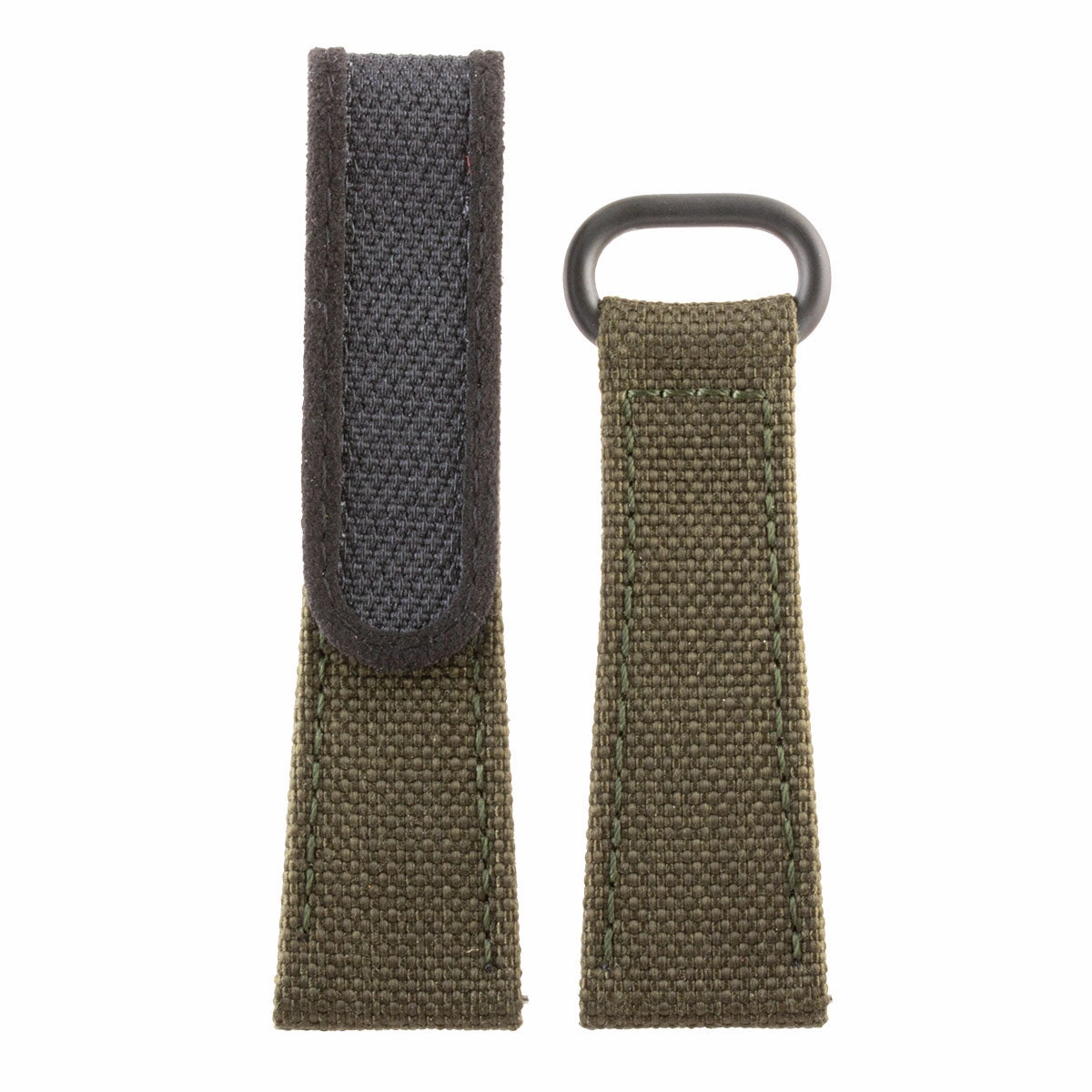 Velcro watch strap - Cordura (black, grey, blue, kaki)