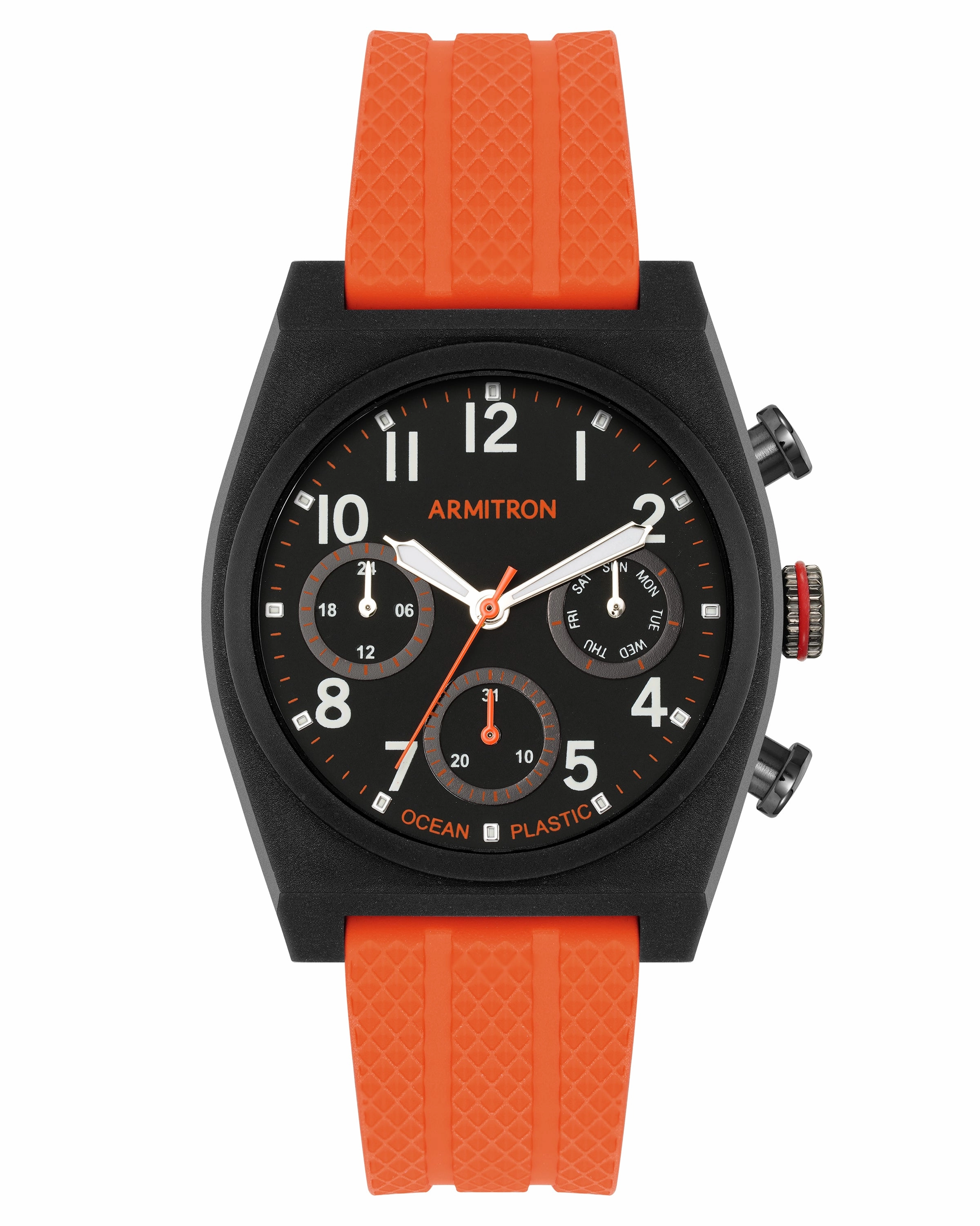 Wave? | 40mm, Orange/Black