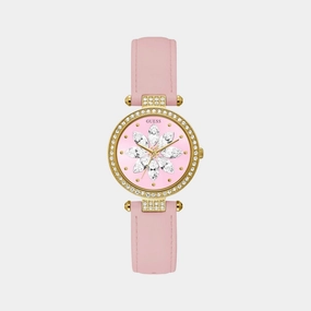 Women Analog Leather Watch GW0382L1