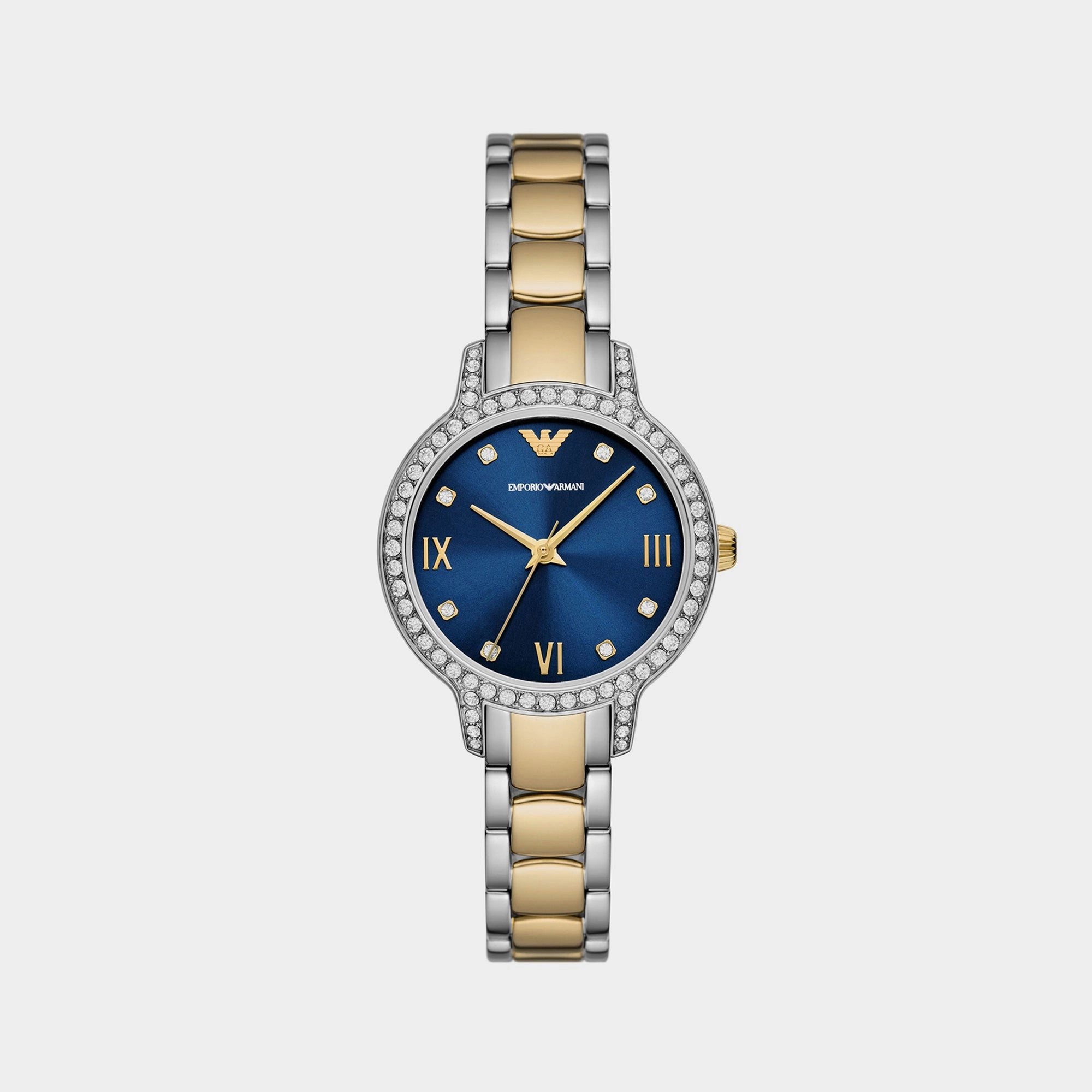 Women Blue Analog Stainless Steel Watch AR11576