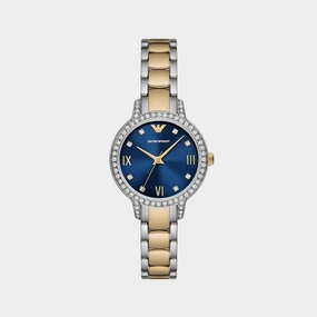 Women Blue Analog Stainless Steel Watch AR11576