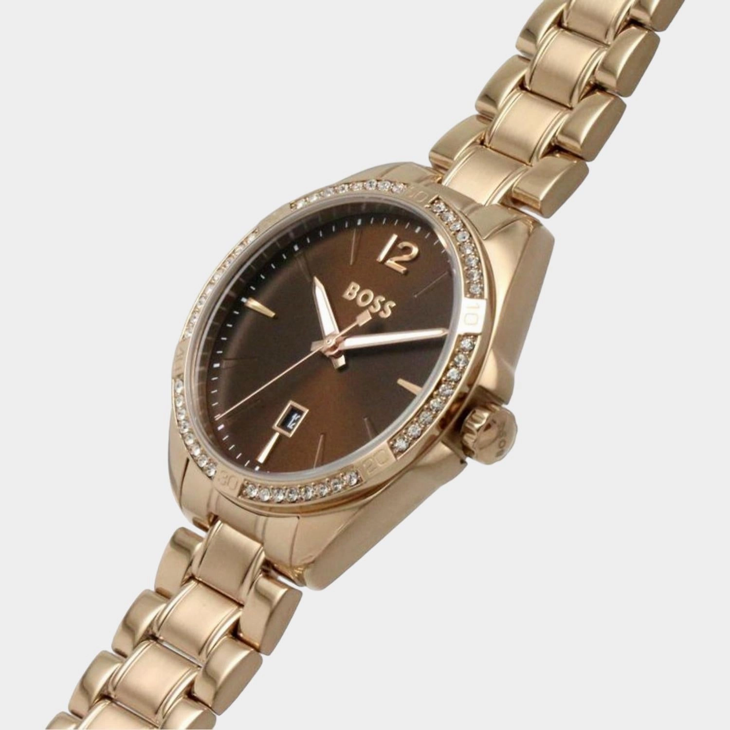 Women Brown Analog Stainless Steel Watch 1502621