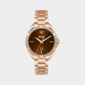 Women Brown Analog Stainless Steel Watch 1502621