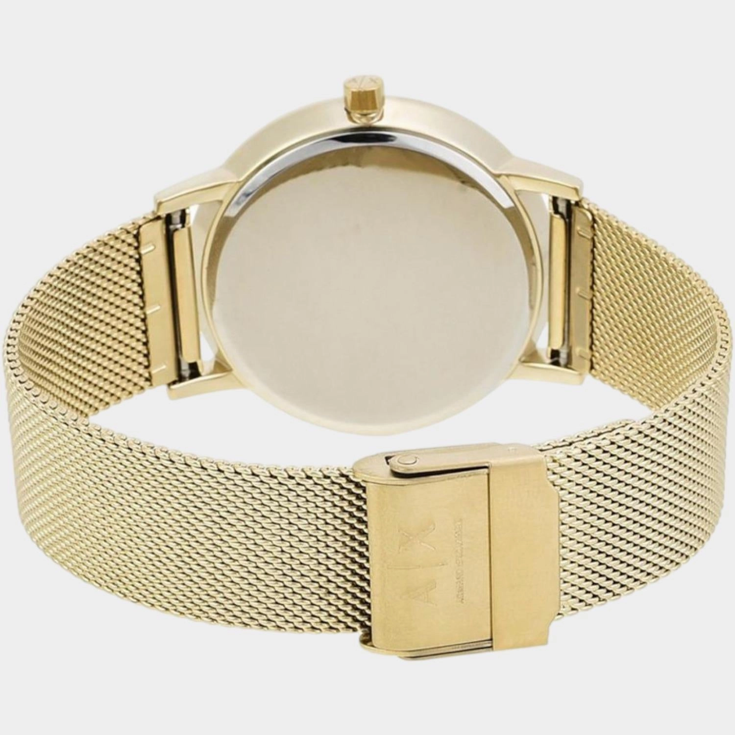 Women Gold Analog Stainless Steel Watch AX5536