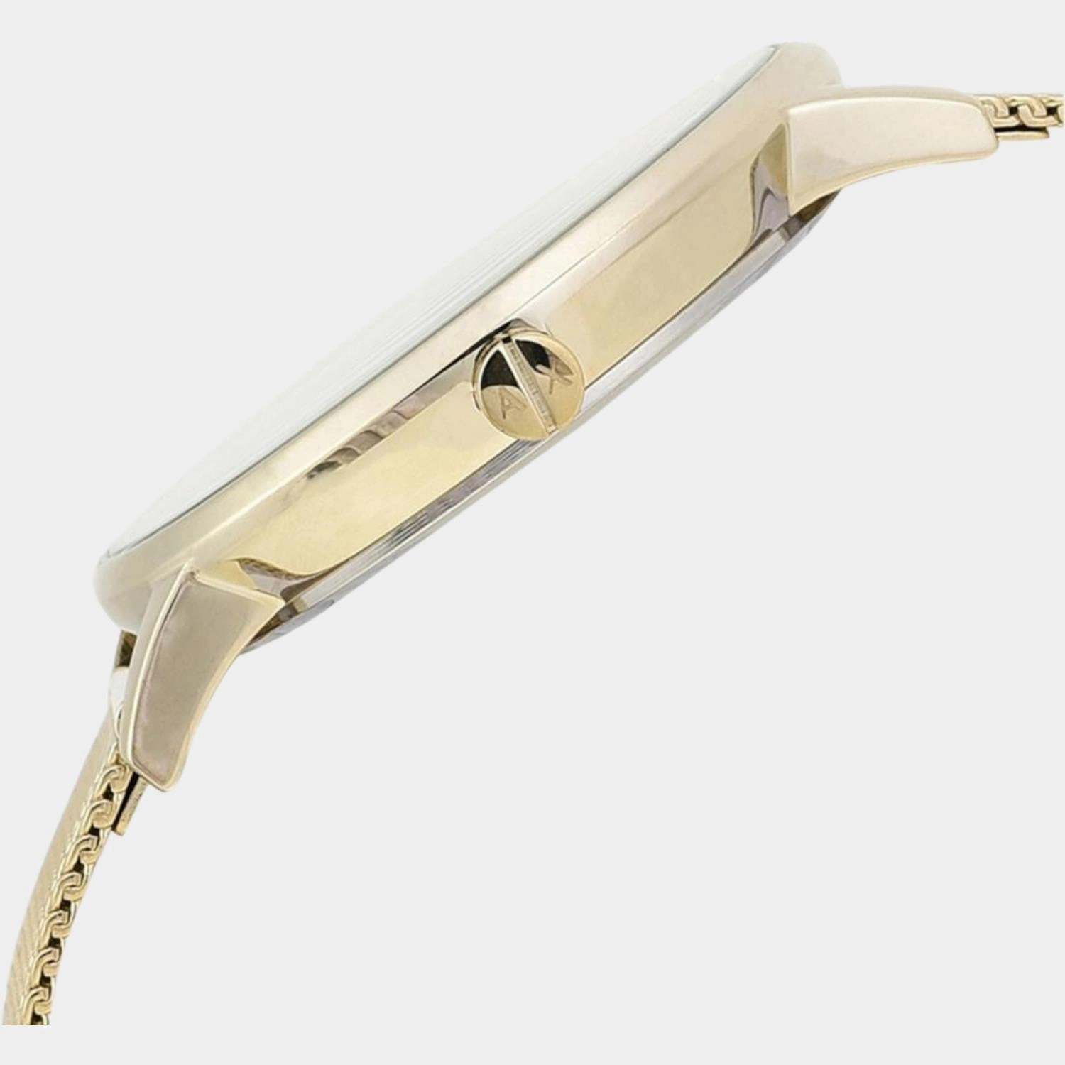 Women Gold Analog Stainless Steel Watch AX5536