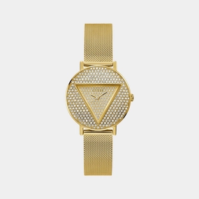 Women Gold Analog Stainless Steel Watch GW0477L2