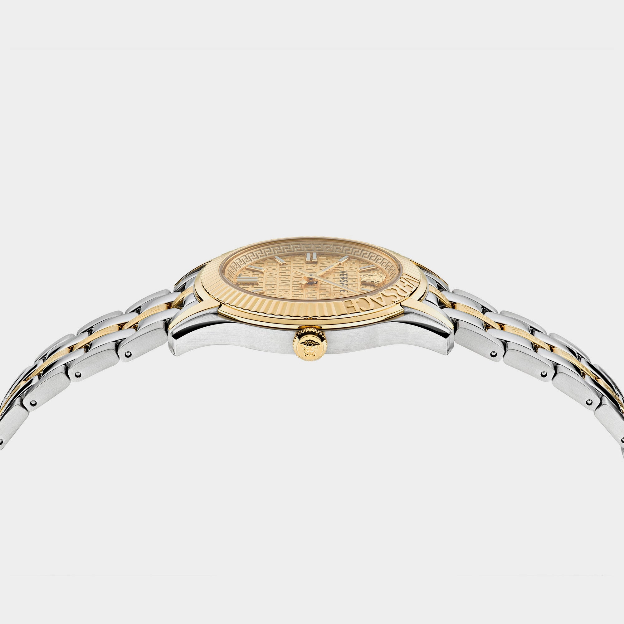 Women Gold-Tone Analog Stainless Steel Watch VE6C00523