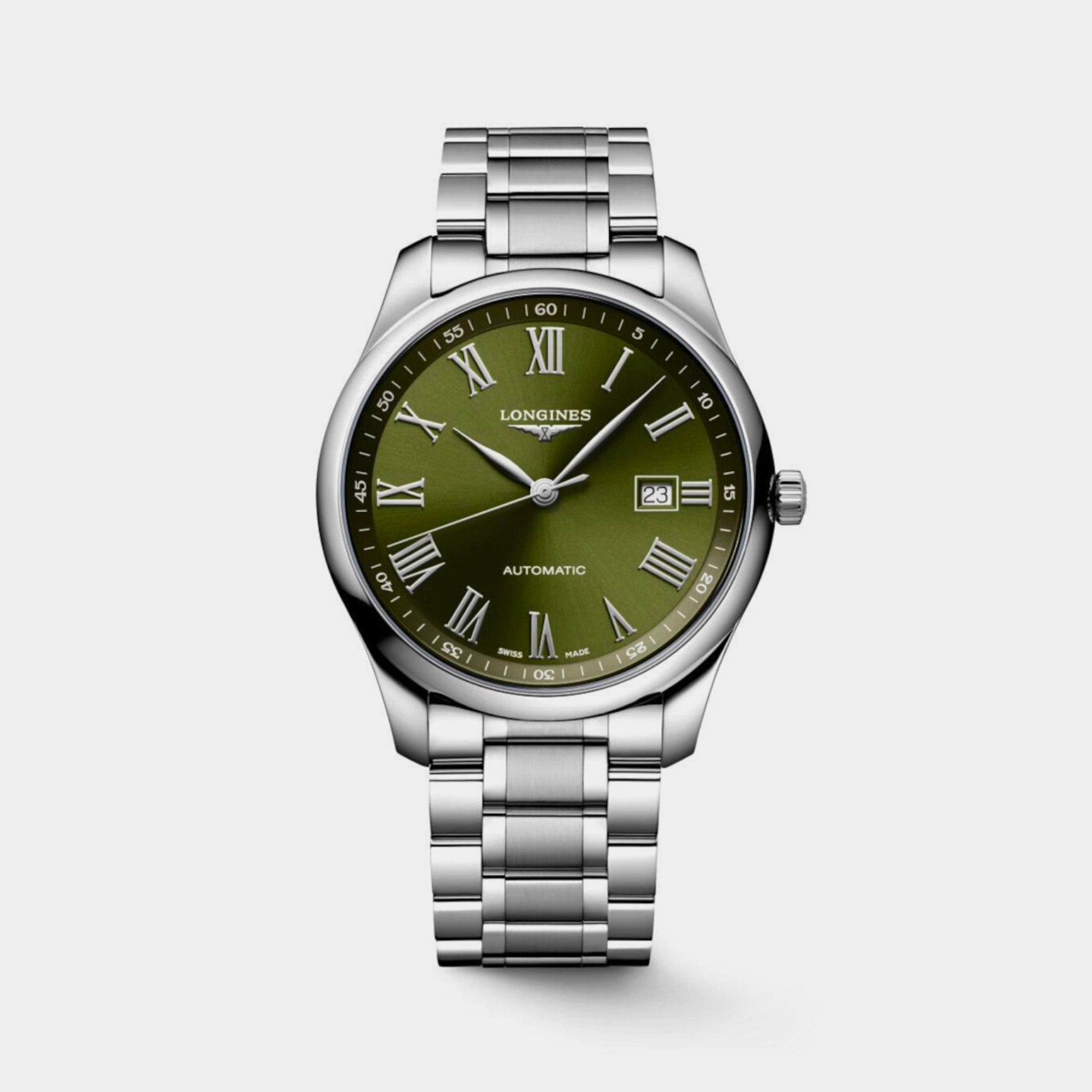 Women Green Automatic Stainless Steel Watch L28934096