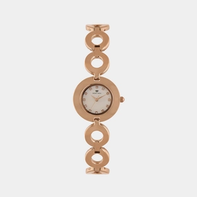 Women Grey Analog Stainless Steel Watch 2015T-M3301