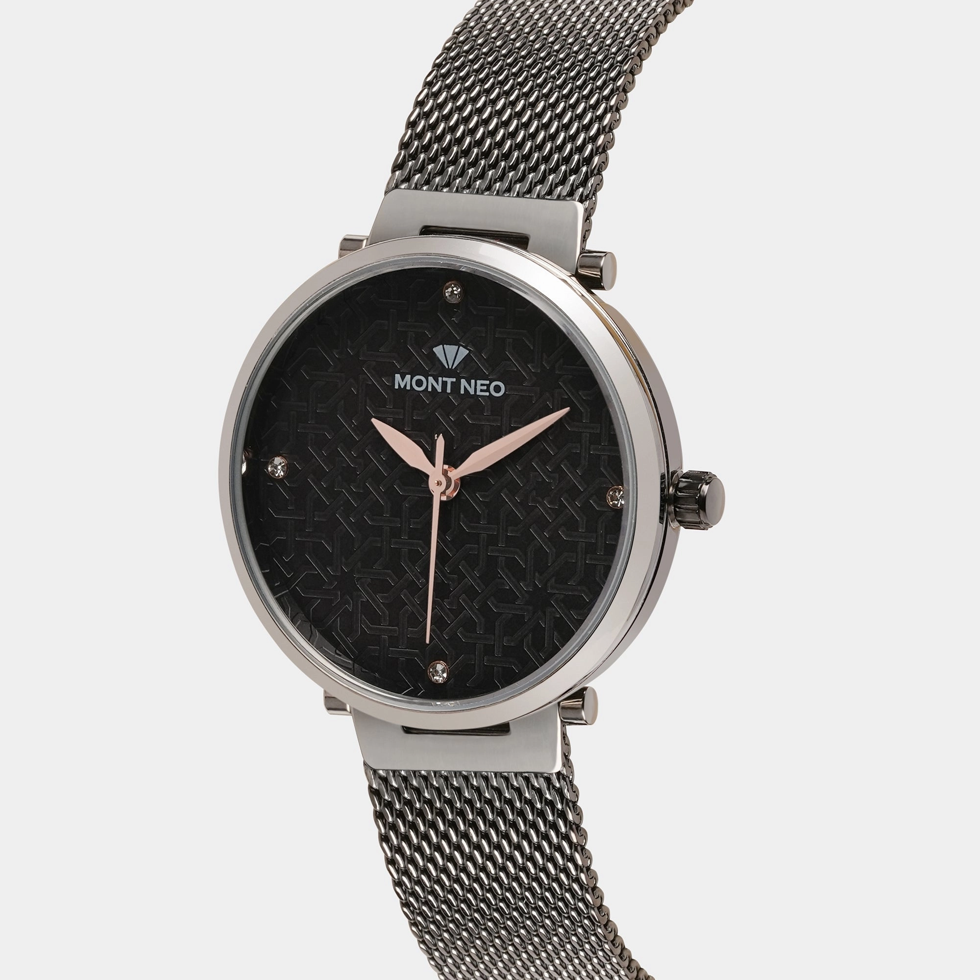 Women Gun Analog Stainless Steel Watch 9006T-B8816
