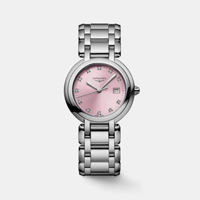 Women Pink Analog Stainless Steel Watch L81224996