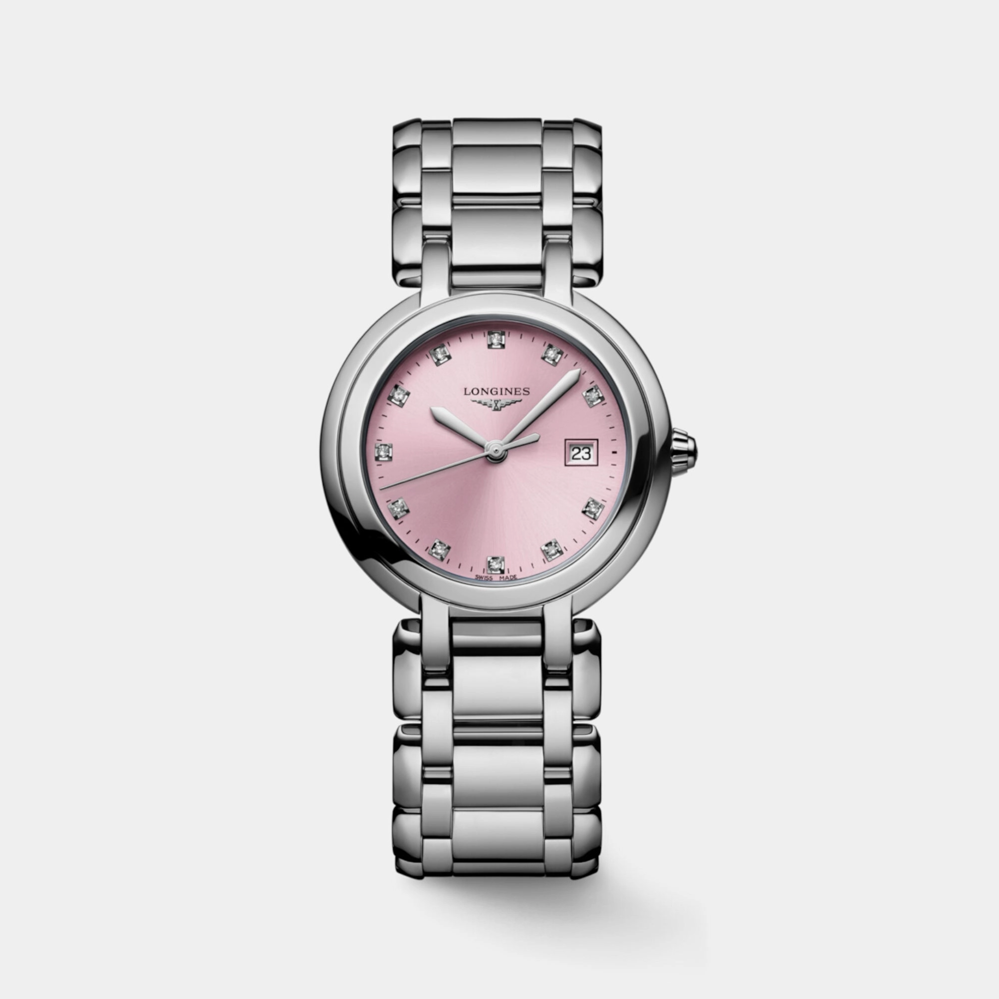 Women Pink Analog Stainless Steel Watch L81224996