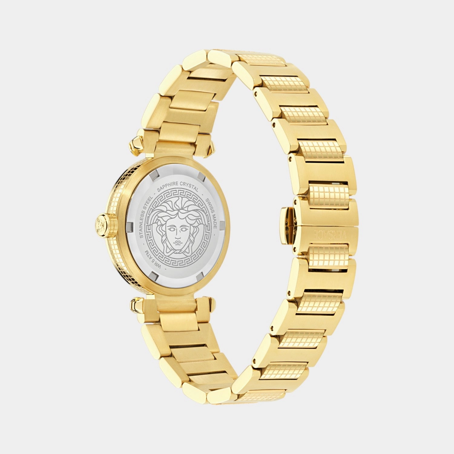 Women Quartz Black Dial Analog Stainless Steel Watch VE5B00625