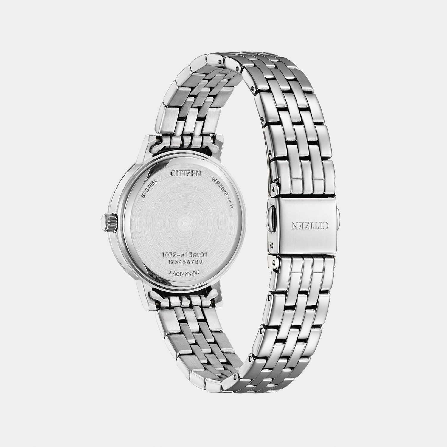 Women Quartz Light Green Dial Analog stainless Steel Watch EL3100-55X