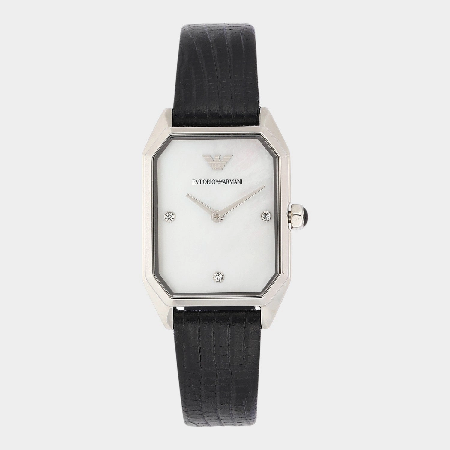 Women Quartz Mother Of Pearl Dial Analog Leather Watch AR11148