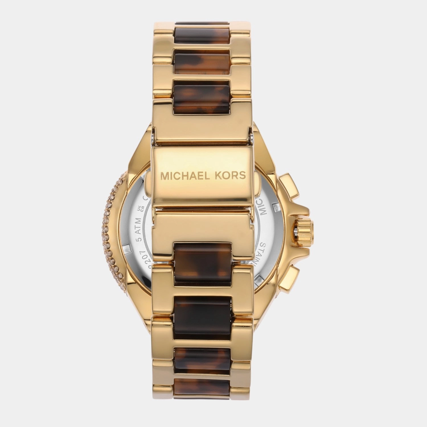 Women Quartz Multi-Colour Dial Chronograph Stainless Steel Watch MK7269