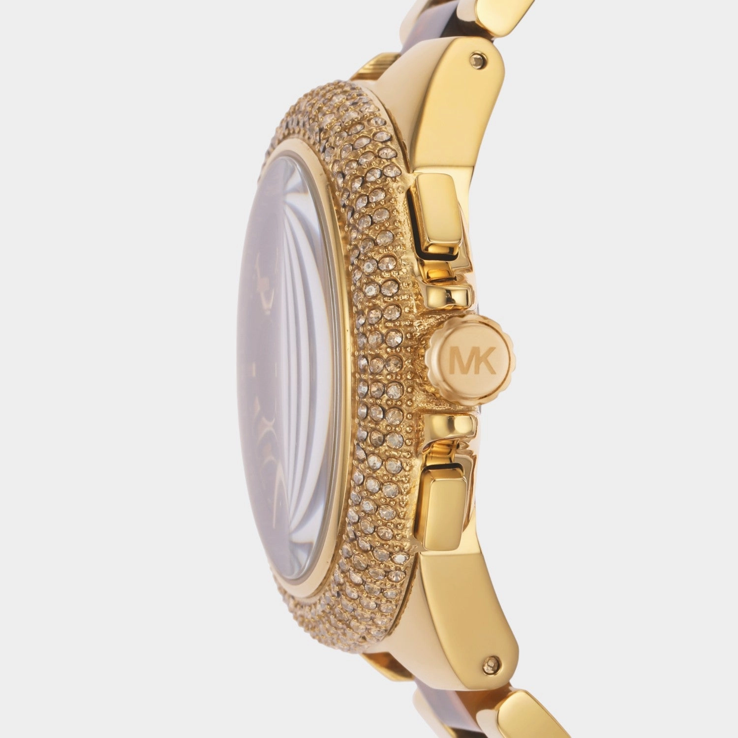 Women Quartz Multi-Colour Dial Chronograph Stainless Steel Watch MK7269