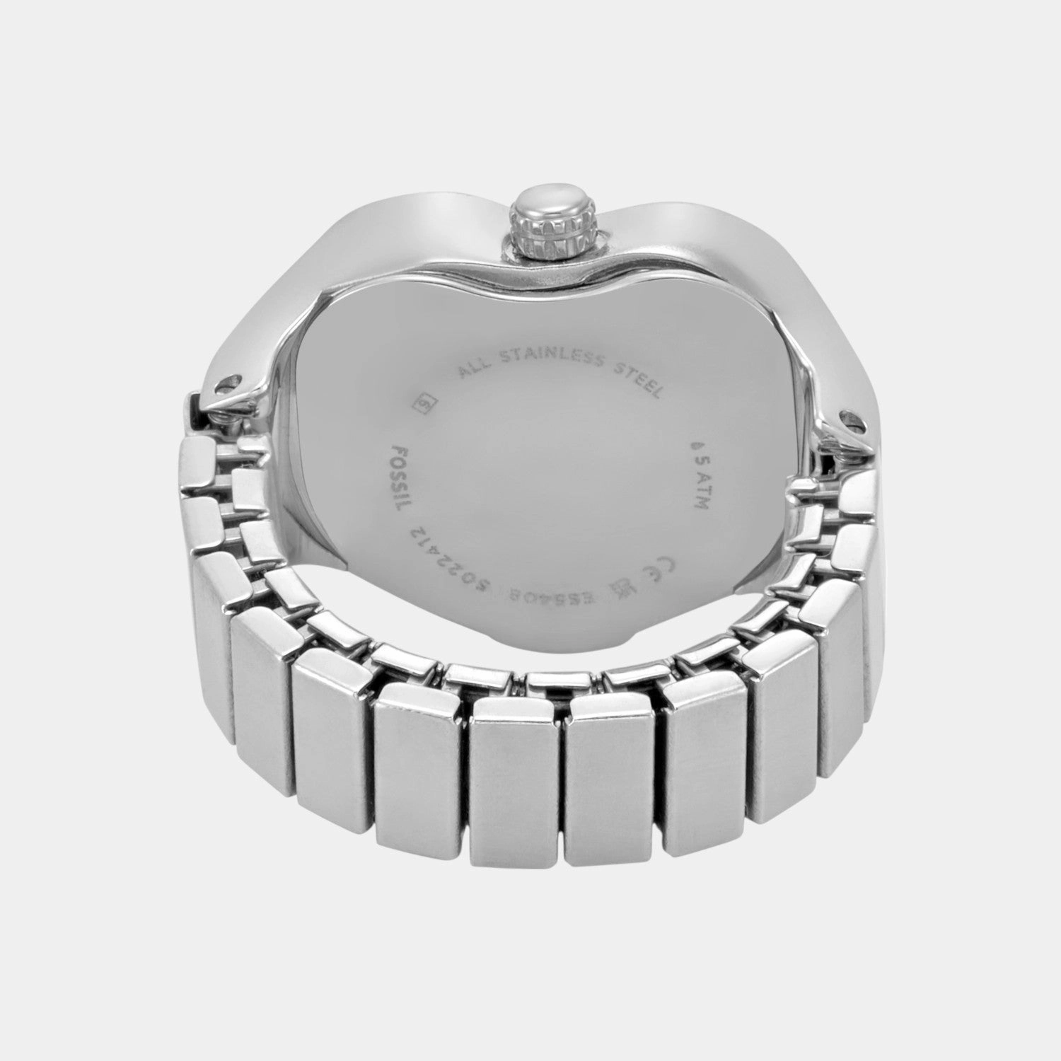 Women Quartz Pink Dial Analog Stainless Steel Watch ES5408