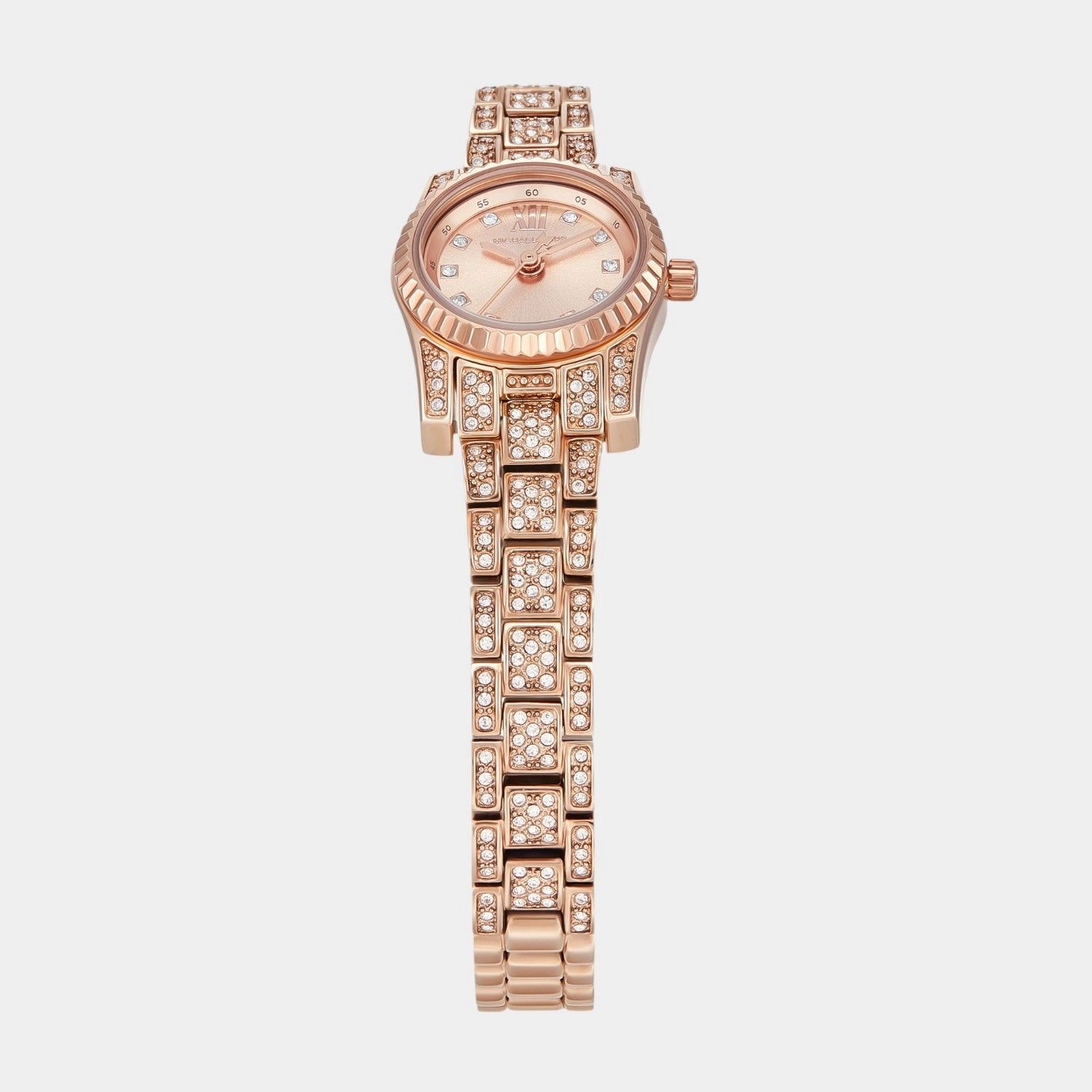 Women Quartz Rose Gold Dial Analog Stainless Steel Watch MK4863