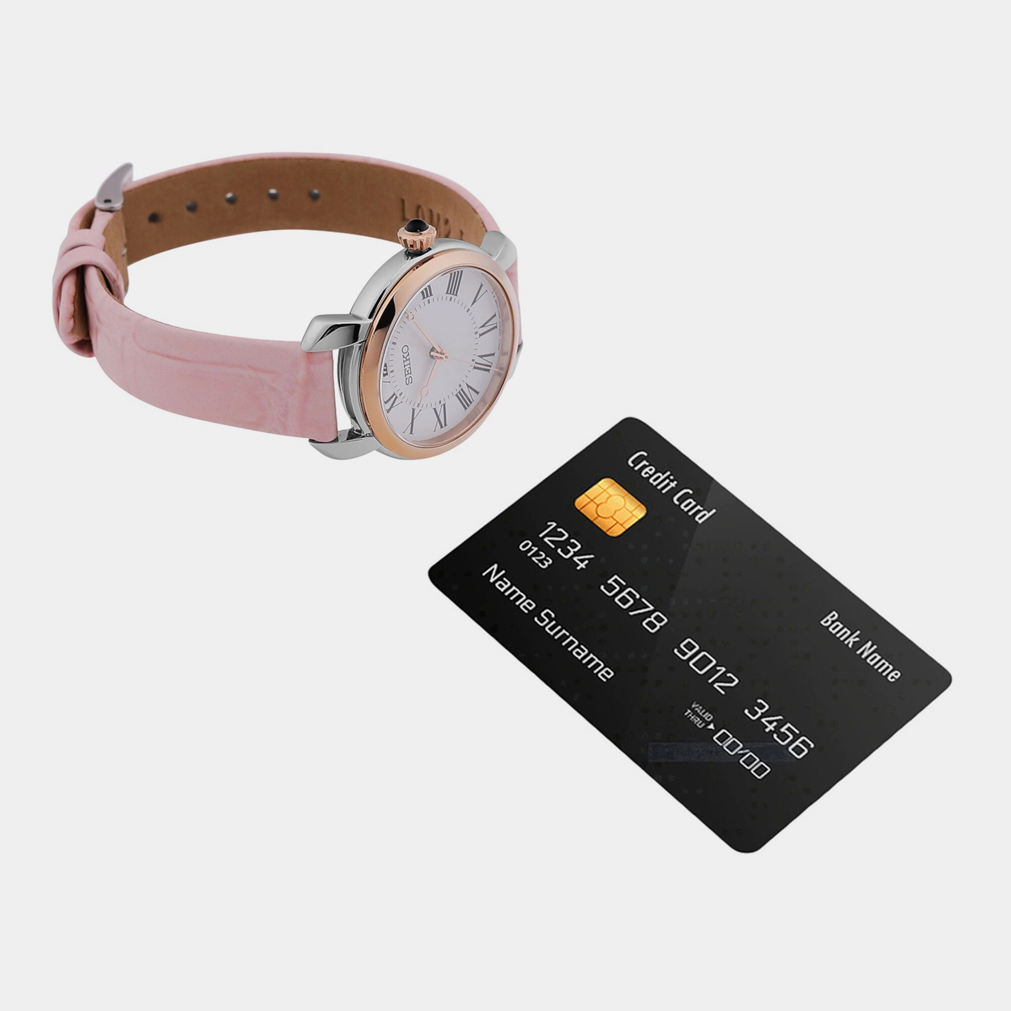 Women Quartz White Dial Analog Leather Watch SUR628P2