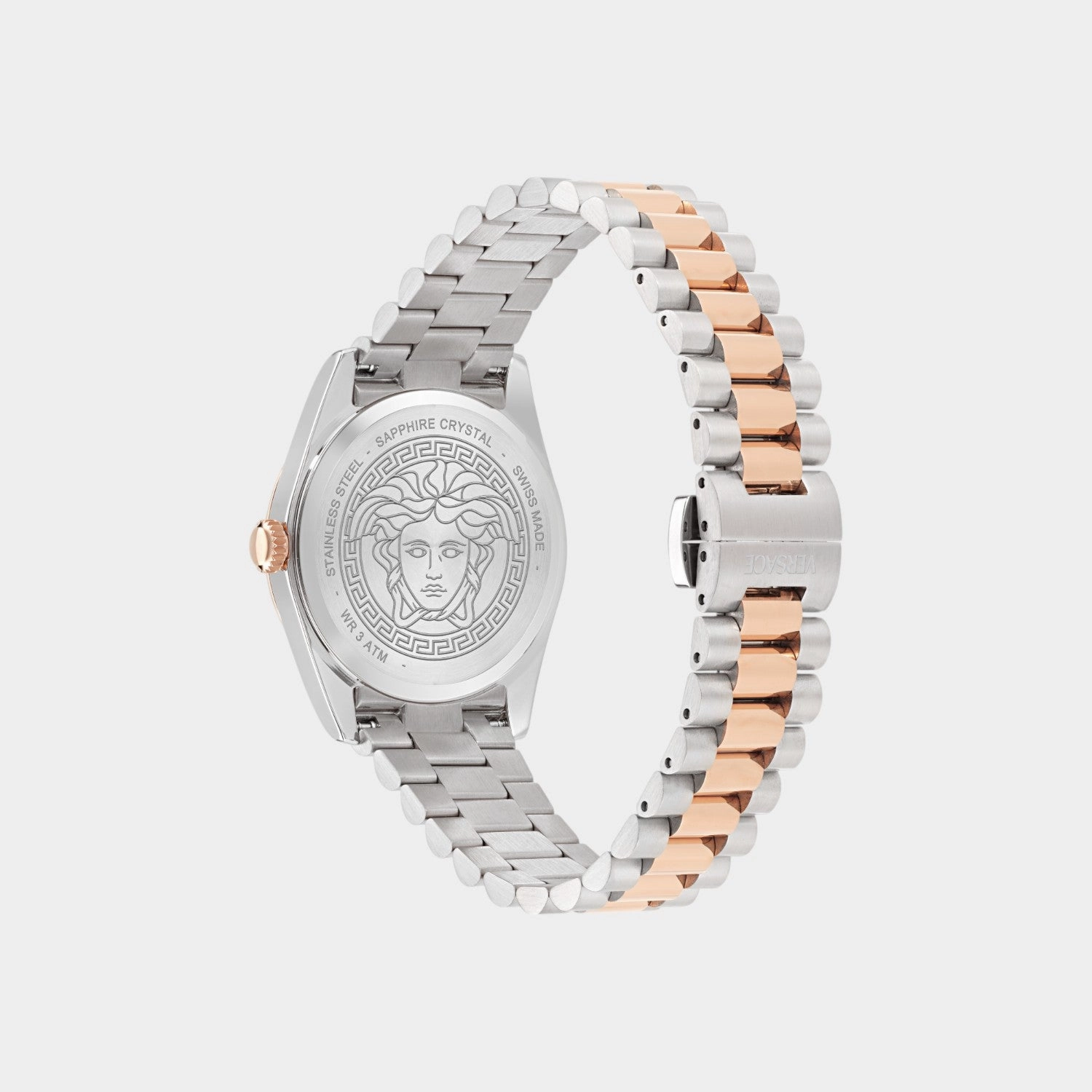 Women Quartz White Dial Analog Stainless Steel Watch VE0E00525