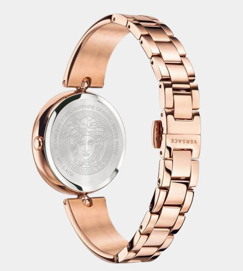 Women Rose Gold Analog Stainless Steel Watch VECQ00718