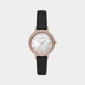 Women's Analog Leather Watch AR11485